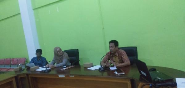Bidang Kepemudaan Disparbudkepora Gelar Rapat Pemantapan Diklat Paskibraka Tahun 2022