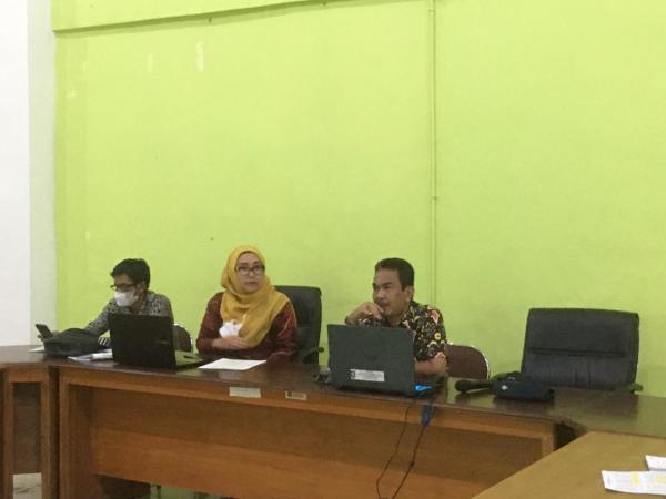 Disparbudkepora Bidang Kepemudaan Menyampaikan Pemantapan Jadwal Seleksi Calon Paskibraka 2022