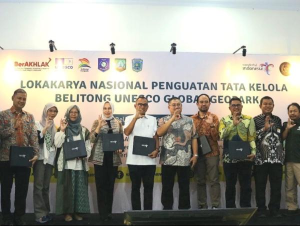 Upayakan Green Card untuk Belitong UGGp, Pemkab Belitung Dorong Perkuat Tata Kelola