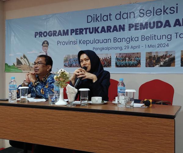 Disparbudkepora Pemprov Babel Gelar Seleksi PPAN 2024 Untuk Menjadi Perwakilan Pertukaran Pemuda Indonesia-Australia