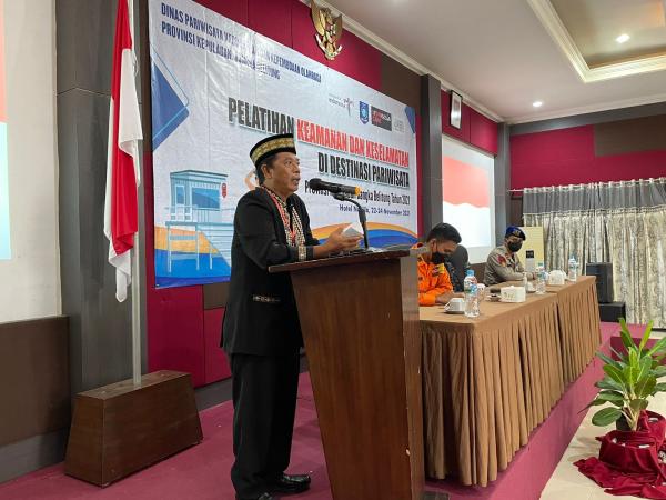  Disparbudkepora Gelar Pelatihan Keamanan dan Keselamatan Di Destinasi Pariwisata.