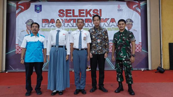  Abi dan Chikar Mewakili Babel Sebagai Pasukan Pengibar Bendera Pusaka di Tingkat Nasional.