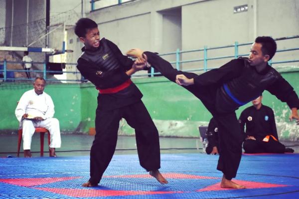 Pencak Silat Kabupaten Bangka Juara Umum Popda Babel