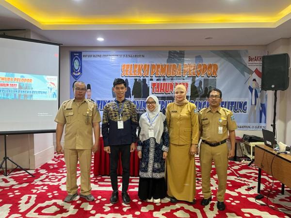 Disparbudkepora Pemprov Babel Gelar Seleksi Pemuda Pelopor Tahun 2023