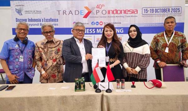 Lewat TEI 2025 Rempah Babel Tembus Pasar Timur Tengah, PT Billiton Resmi Teken MoU Ekspor ke Oman