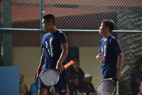 Zaki / Viky Sabet Juara Tenis Kategori Bebas Babel Sport Game 2022