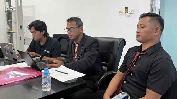 Match Coordination Meeting Sepak Bola POPDA XIII Bahas Regulasi dan Drawing Grup Jelang Kick Off
