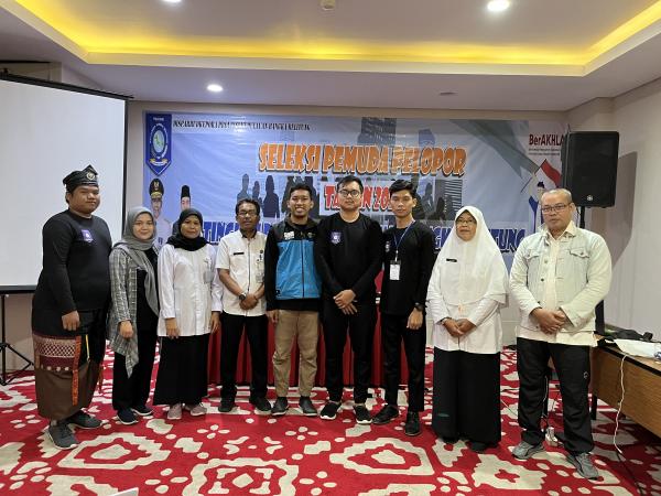 Pemilihan Pemuda Pelopor Merupakan Agen Perubahan Masa Depan