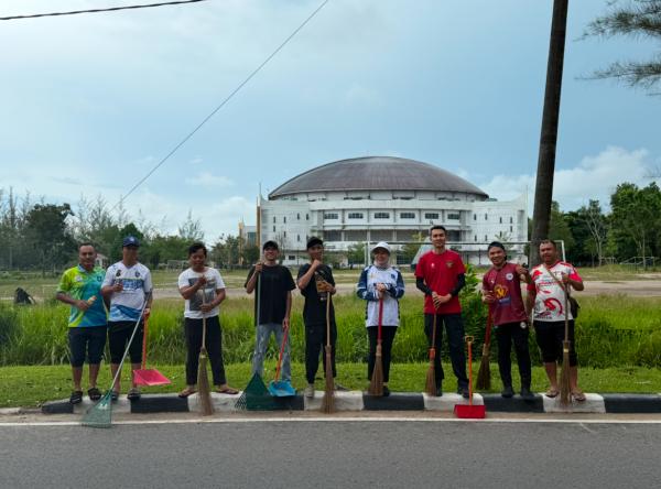 Disparbudkepora Babel Ajak Pemuda Aktif di World Clean Up Day