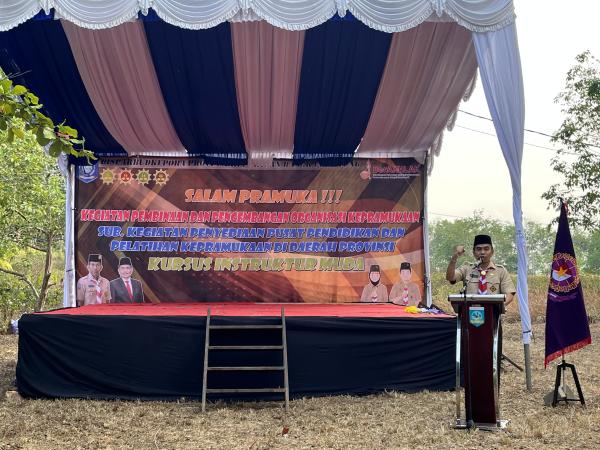 Yunan Helmi : Kursus Instruktur Muda Pramuka Sebagai Pembentukan Karakter Pemimpin