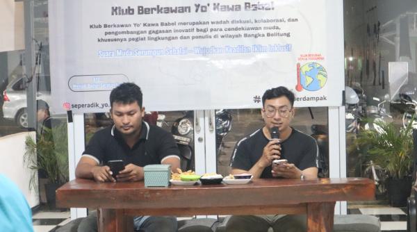 Pemuda Babel Tunjukkan Aksi Nyata untuk Keadilan Iklim Inklusif