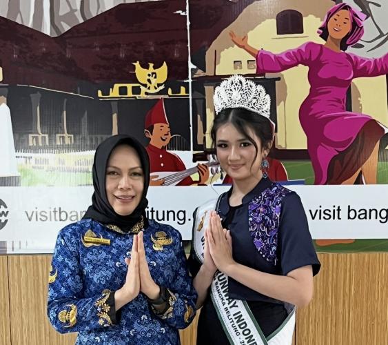 Vellicia Hioe Wakili Babel di Miss Teen Indonesia 2026