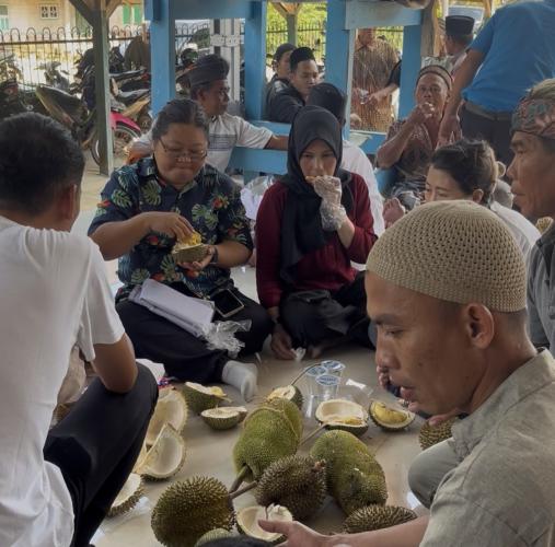 Nganggung Durian dan Sedekah Durian Pelangas Perkuat Tradisi, Dorong Pariwisata Bangka Belitung