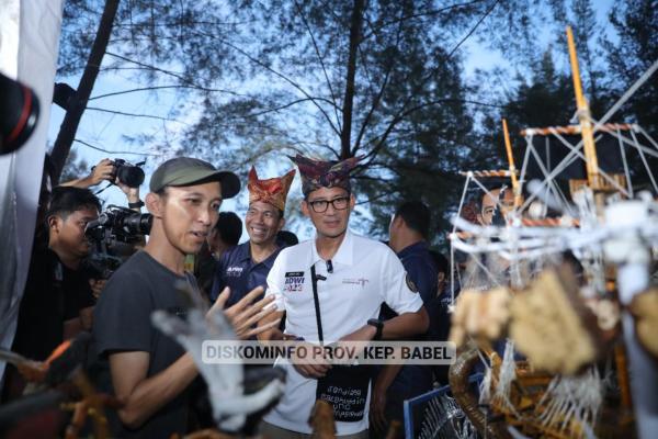 Sandiaga Inaugurates Tari Rebo Tourism Village