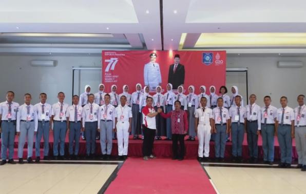Pairus Closes Paskibraka Training for 2022