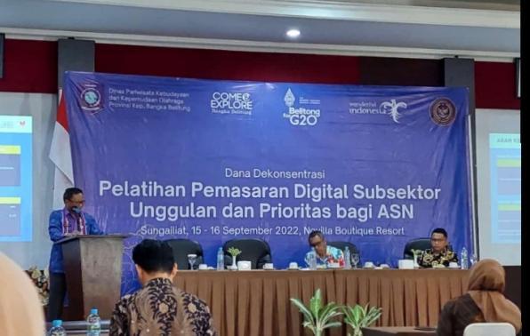 Disparbudkepora Babel holds Digital Marketing Training for Civil Servant