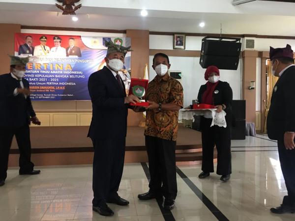 Pertina  Provinsi Babel 2021-2025 Akan Jemput Bola Cari Bibit Atlit Tinju ke Sekolah-sekolah