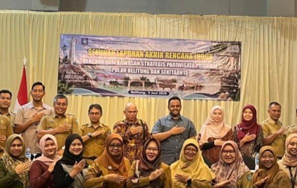Babel’s Tourism Office Holds Final Report Seminar of RIRA KSPP of Belitung Island and Its Surroundings