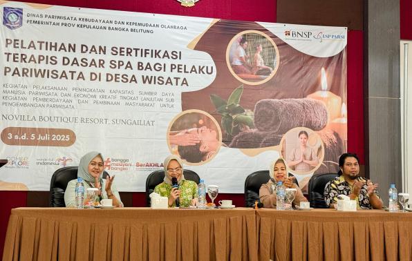 Tourism Office Trains Spa Therapists to Increase Competitiveness