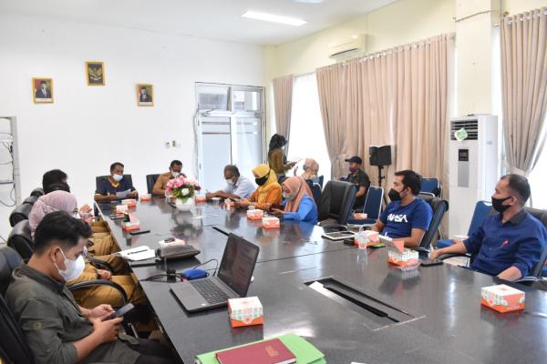 Bahas Penyaluran Dana Hibah, Disparbudkepora Gelar Rakor 