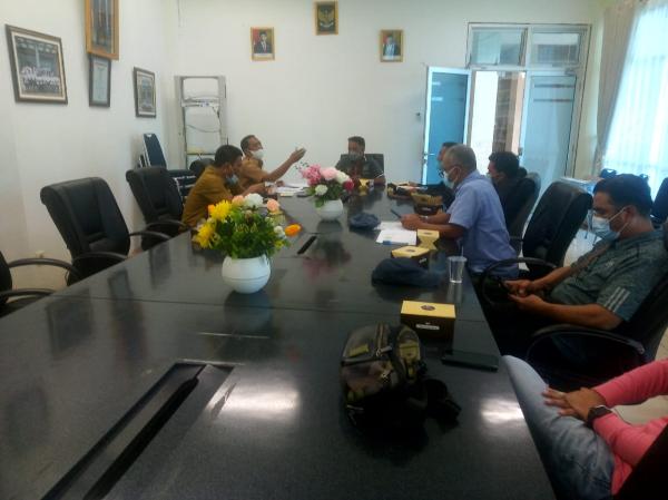 Kadisparbudpora Babel Gelar Pertemuan dengan Pengurus KONI