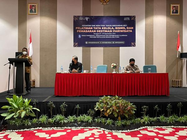 Pelatihan Tata Kelola Destinasi Pariwisata Selesai Kadisparbudkepora Berharap ini