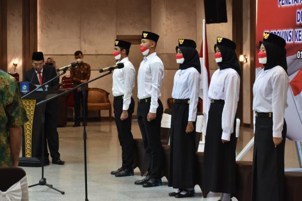 BPIP Kukuhkan Purna Paskibraka Babel Menjadi Duta Pancasila