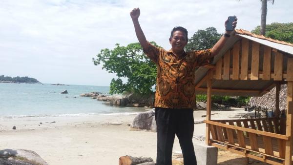 Pendampingan Integrasi Atraksi Wisata di Pantai Penyusuk, ini Pesan Kadisparbudkepora
