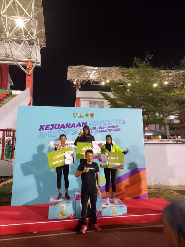 Atlet Babel Ukir Prestasi Pada Kejurnas Atletik 2022 