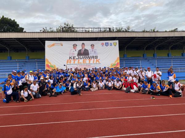 Kabid Olahraga Parbudkepora tutup Kejurnas Atletik antar PPLP/PPLPD dan SKO