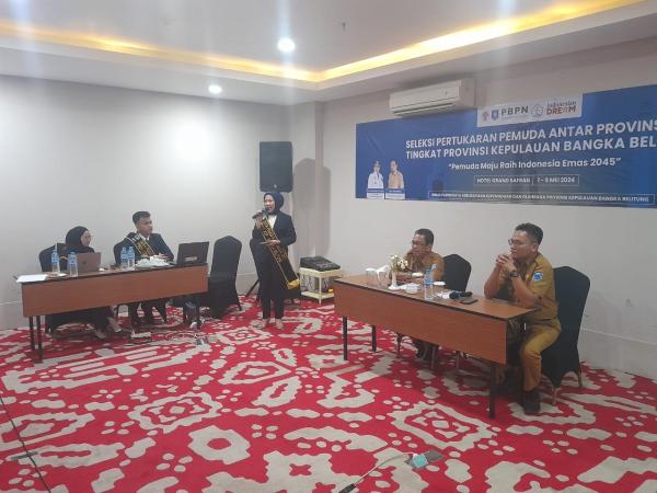 Seleksi PPAP Tingkat Provinsi Babel 2024 Untuk Menghasilkan Pemuda Tangguh Menuju Indonesia Emas